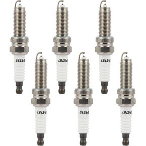 ECCPP Platinum Iridium Spark Plugs 5787 for Acura MDX 2010-2013,TL 2009-2014,ZDX 2010-2013,MDX 2010-2013,3.7L pack of 6