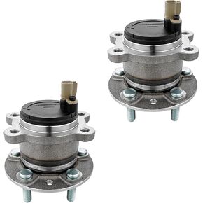 JLEO 512496 (Pair) FWD Rear Wheel Bearing and Hub Assembly Replacement Fits for Ford Escape 2013-2019,for Ford C-Max 2013-2018,for Lincoln MKC 2015-2019 (with Park Assist)