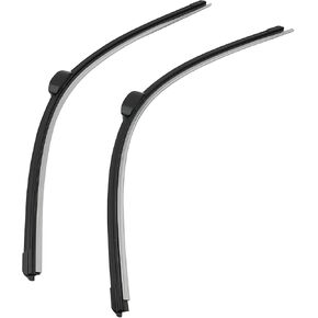 Front Wiper Blade Set Compatible with Porsche Cayenne 2011 2012 2013 2014 2015 2016 2017 2018 Replace 95862893901 958-628-939-01