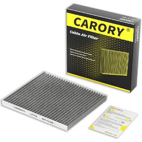 Cabin Air Filter w/Activated Carbon for Select 2013-2020 Nissan, INFINITI Models - Altima, Maxima, Murano, Pathfinder, JX35, QX60, 27277-3JC1A, CF11776, 2014 2015 2016 2017 2018 2019