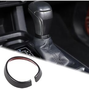 Aunginsy Gear Shift Knob Ring Cover Compatible with Toyota Tacoma 2016-2023 Center Console Gear Shift Head Trim Ring Gear Handle Down Gear Lever Decorative Protection Cover ABS Interior Accessories