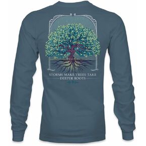 Lily Grace Storms Make Trees Take Deeper Roots - Adult Long Sleeve