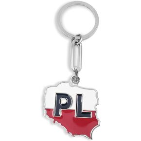 Keychain - POLAND MAP-