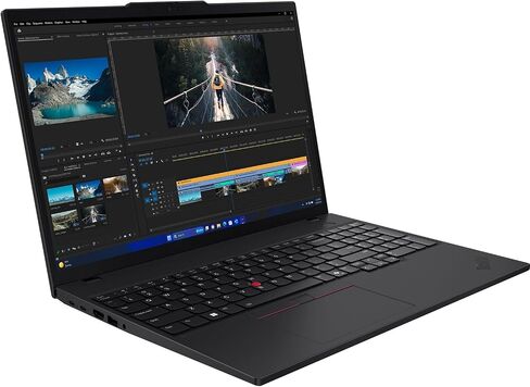 Lenovo ThinkPad T14s Gen 6 Ultraslim Copilot+ Laptop, Snapdragon X Elite X1E-78-100 Processor, 14" WUXGA (1920 x1200), IPS, Anti-Glare, 64GB DDR5, 1 TB SSD, Qualcomm Adreno GPU, Windows 11 Pro- Black in Saudi Arabia