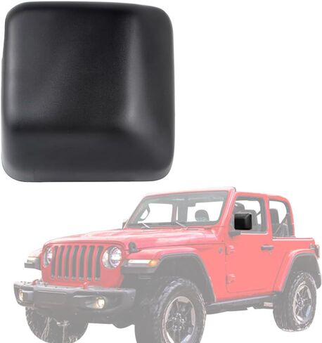 غطاء مرآة يسار غطاء الكسوة متوافق مع جيب رانجلر JL 2018-2023 يستبدل 68361961AA غطاء مرآة الرؤية الخلفية للباب الجانبي in Kuwait