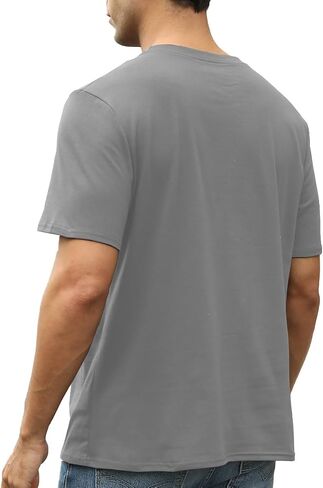 Mens Short Sleeve Cotton T-Shirts Crew Neck Jesus Cross Printed Shirts Faith Christ Shirts in Kuwait