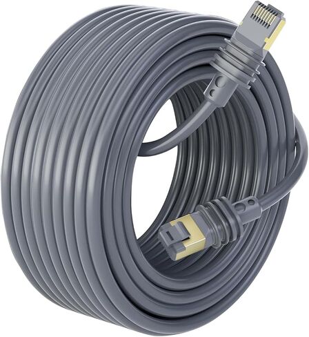 Starlink Cable Gen 3/Mini, 32.8 FT Replacement Cable for Standard V3 Starlink Mini Ethernet Cable Extension Waterproof Outdoor Gray in Saudi Arabia