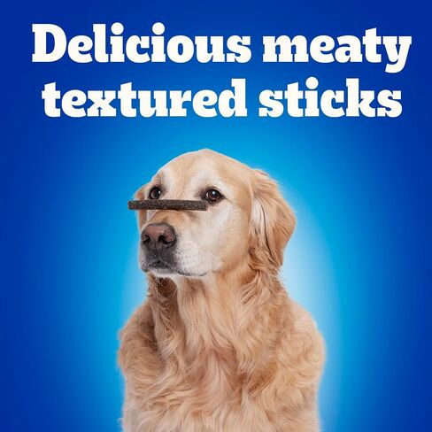 Pedigree Canine Cookout Soft Dog Treats, Chicken Flavored Meaty Sticks, 5.36 oz. Bag, Pack of 7 in Saudi Arabia