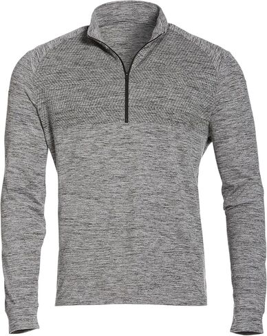 بلوفر Perry Ellis نسائي بأكمام طويلة بسحاب 1/4 وأكمام طويلة، حماية من الشمس، طارد للماء، تمدد معزز، مسامي in Kuwait