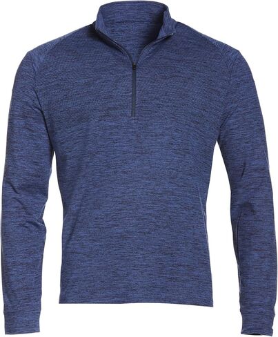 بلوفر Perry Ellis نسائي بأكمام طويلة بسحاب 1/4 وأكمام طويلة، حماية من الشمس، طارد للماء، تمدد معزز، مسامي in Kuwait