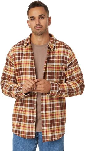 Hurley Men's Portland Organic Flannel Long Sleeves in Kuwait