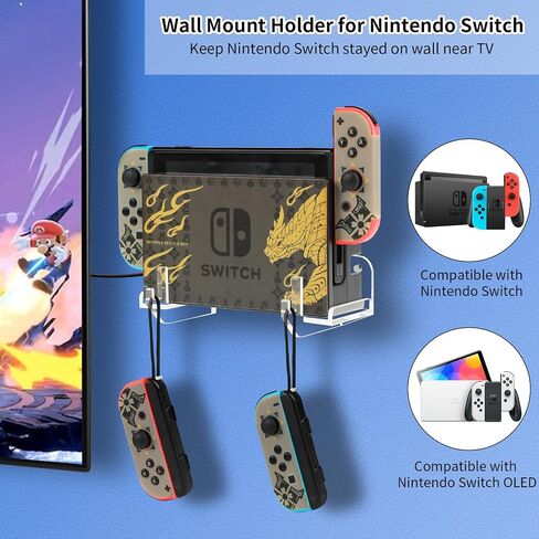 Desing Wish Magnetic Module Switch Game Case Compatible with Nintendo Switch Games Cards Switch Card Holder Case with 6 Card Slots in Saudi Arabia