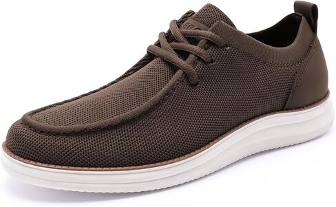 Rihero Mens Casual Shoes Wide Loafers Comfortable Walking Slip On Lightweight Breathable Lace Up Shoes in Kuwait