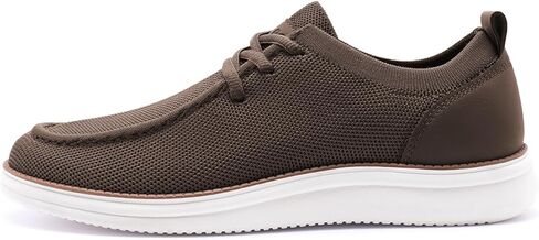 Rihero Mens Casual Shoes Wide Loafers Comfortable Walking Slip On Lightweight Breathable Lace Up Shoes in Kuwait