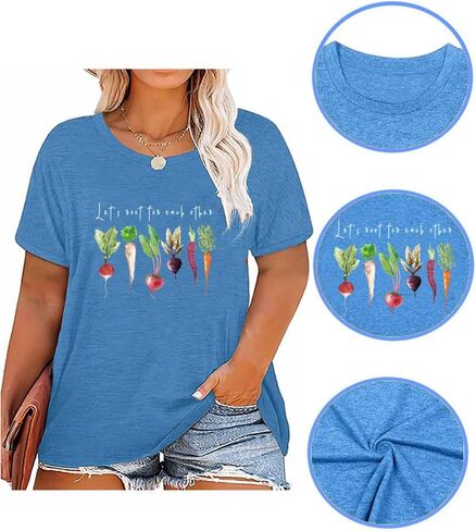 Plus Size Coffee Sunflowers Graphic Printed Shirt Women Short Sleeve Summer O-Neck Casual Tunics Top Tshirt in Kuwait