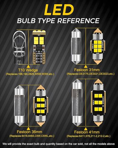 مجموعة إضاءة داخلية LED بديلة لسيارة Toyota 4Runner 2010 2011 2012 2013 2014 2015 2016 2017 2018 2019 2020 2021، فائقة السطوع 6000K أبيض in Kuwait