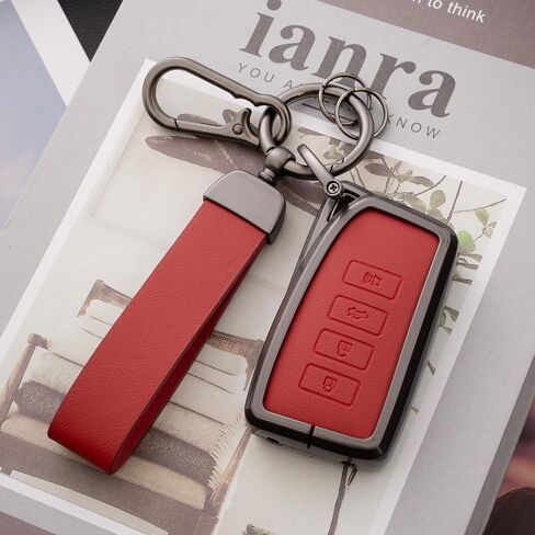 Key Fob Cover with Heavy-duty Keychain for Lexus IS ES GS LS UX NX RX RC LC GX LX 2013-2021 in Saudi Arabia