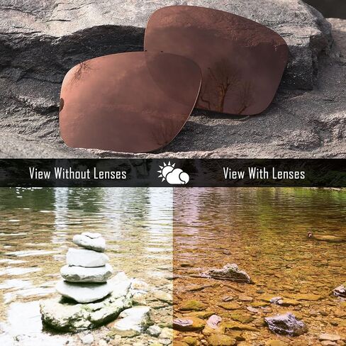 Polarized Replacement Lenses for Oakley Frogskins OO9013/Frogskins AF OO9245 Sunglass in Kuwait
