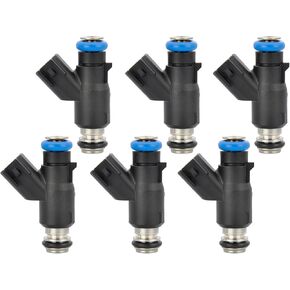 Fuel Injectors Compatible with Hyundai Azera & Entourage & Genesis & Santa Fe & Sonata & Veracruz 2006-2012, Kia 2007-2009 Amanti/Sorento & 2006-2010 Sedona 3.3L 3.8L Replace# FJ837
