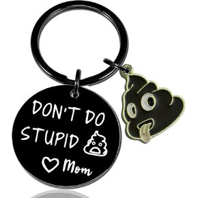 Easter Basket Easter Basket Stuffers For Teens Boys Girls Funny Keychain Gifts Gag Gifts From Mom Don'T Do Stupid Sht Keychain Easter Basket Stuffers Ideas For Kids From Mom