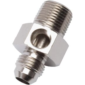 Edelbrock 670061 Endura -6AN Flare to Pipe Pressure Adapter