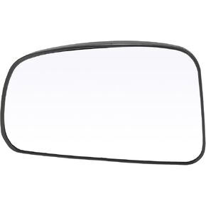 X AUTOHAUX Car Rearview Left Driver Side Heated Mirror Glass Replacement with Backing Plate for Nissan Tiida 2007-2012