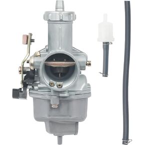 استبدال المكربن ​​Triumilynn لهوندا ATC185 ATC185S ATC200 ATC200E ATC200ES كبير أحمر ATC200S ATC200M Carb Carburateur مع فلتر خط الوقود