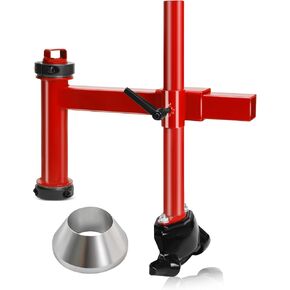 Upgraded Bearing Manual Tire Changer Duck Head Adapter Kit with Silver Cone with Duck Head Tire Changer Compatible with Most Car Tires, Not Fit for HF Tire Changer