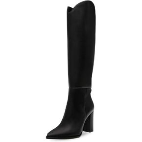 Steve Madden Women's Bixby Knee High Boot, Taupe Suede, 6