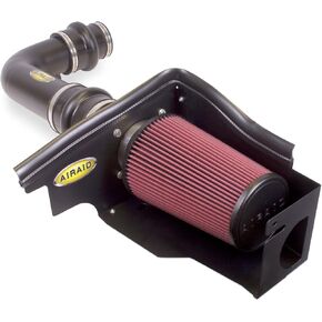نظام سحب الهواء البارد AIRAID من K&N: قوة حصانية متزايدة، فلتر صناعي جاف: متوافق مع 1997-2004 FORD (Expedition، F150 Heritage، F150) AIR-401-249 in Kuwait