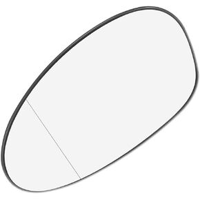 for BMW 335i 135i 330xi 128i 325i 328i 328i XDrive 328xi Car Rearview Mirror Glass Replacement with Backing Plate Heated Driver Left Side