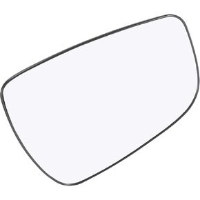 for Hyundai Elantra 11-12 Accent 12-17 Car Door Exterior Passenger Right Side Heated Mirror Glass W/Backing Plate