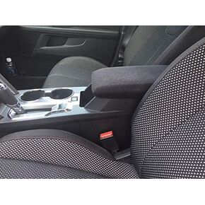 أغطية وحدة التحكم التلقائية - متوافقة مع غطاء مسند ذراع وحدة التحكم المركزية Chevy Equinox 2010-2017B من الصوف - أسود in Kuwait