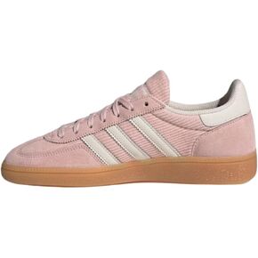 adidas Women's Handball Spezial Sneakers, Sandy Pink/Off White/Gum, Size 10
