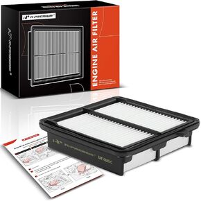 A-Premium Engine Air Filter Compatible with Honda Fit 2009-2014, L4 1.5L, Rigid Panel, Replace# 17220RB6Z00