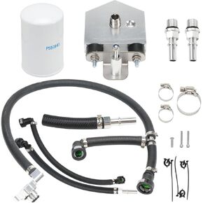 Disaster Prevention Kit Compatible for F250 F350 F450 F550 Super Duty 2011-2022 CP4 Disaster Prevention kit W/Fuel Filter & Filter Head for 6.7L Powerstroke Diesel Replace# CP4-6.7F-BP-G2.1