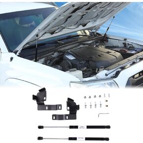 Car Front Hood Lift Supports Kit Compatible with Toyota Tacoma 2005-2015 Front Hood Lift Support Shock Struts Replacement Assist Hydraulic Rod Gas Charged Strut Shock Lifting Bracket Accessories