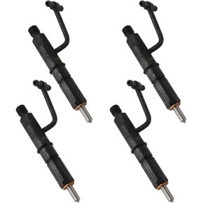 4PCS 4JB1 Fuel Injectors Set 6646906 105118-4223 for Isuzu Engine Mustang Bobcat 843 853 1213 960 2060