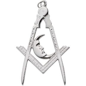Junior Deacon Blue Lodge Masonic Officer Jewel - [Silver]