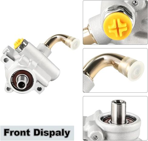 مضخة توجيه كهربائية متوافقة مع جيب رانجلر TJ L4 2.5L/ L6 4.0L 1997 1998 1999 2000 2001 2002، جيب شيروكي L4 2.5L/ L6 4.0L 1997 1998 1999 2000، استبدال لـ 20-823، 96-823 in Kuwait