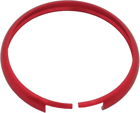 Aluminum Smart Key Fob Ring Rim Trim Cover Protector Compatible with BMW Mini Cooper R55 R56 R57 R58 R59 R60 (Red) in Kuwait