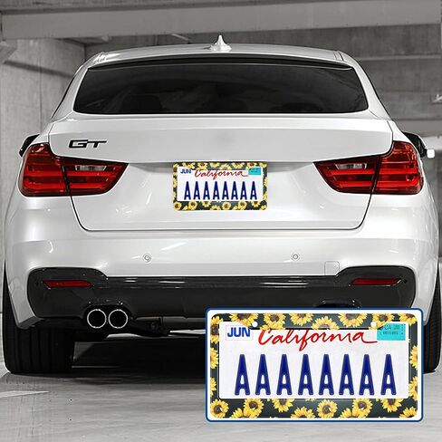 Swono Dinosaur License Plate Frame Colorful Cartoon Funny Beast Dinosaur License Plate Cover Aluminum Metal License Plate Holder Frame for Women Men Auto Decoration for US Car/Truck in Kuwait