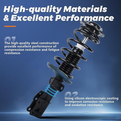 مجموعة الدعامات الأمامية لتجميع قضبان التأرجح متوافقة مع 2007-2014 Honda CR-V CRV 2.4L 4PCS 272491 272492 K750297 لفائف ممتص الصدمات الزنبركي ومثبت قضيب التأرجح in Kuwait