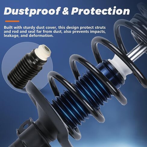 مجموعة الدعامات الأمامية لتجميع قضبان التأرجح متوافقة مع 2007-2014 Honda CR-V CRV 2.4L 4PCS 272491 272492 K750297 لفائف ممتص الصدمات الزنبركي ومثبت قضيب التأرجح in Kuwait