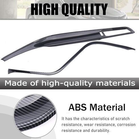 GearUp الجبهة وحدة التحكم المركزية شرائط غطاء صب الكسوة لتويوتا كامري 2018 2019 2020 2021 2022 2023 ألياف الكربون الطباعة لوحة القيادة لوحة التحكم المركزية غطاء in Kuwait