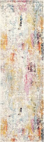 سجادة nuLOOM Cézanne ذات لمسة تجريدية ملونة، 3x5، متعددة in Kuwait
