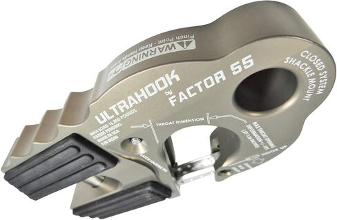 خطاف ونش ULTRAHOOK مع حامل تكبل من عامل 55 - رمادي in Kuwait
