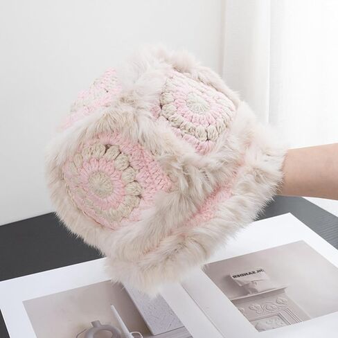 Crochet Bucket Hat for Women Knit Handmade Foldable Floppy Warm Cap Fashion Cute Fishing Hat Striped Floral Winter hat in Saudi Arabia