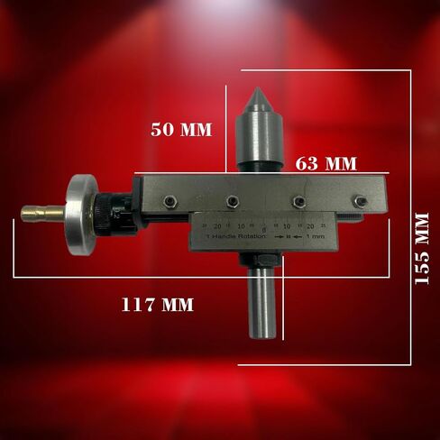 New improved Tapper Turning Tapper Attachment with Interchangable Revolving Centre and Dead centre MT3 in Kuwait