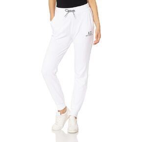 Armani Exchange Women's Organic French Terry Ax Icon Drawstring Joggers